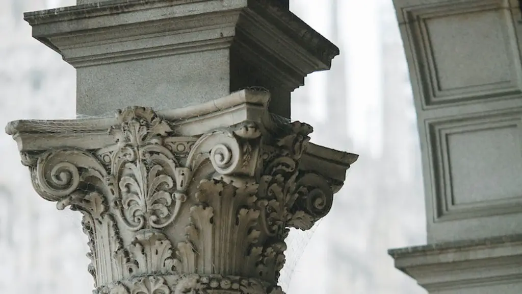 What is entablature in architecture?